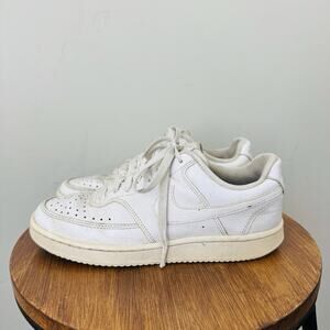 Nike White Court Vision Low Sneaker Men’s Size 7